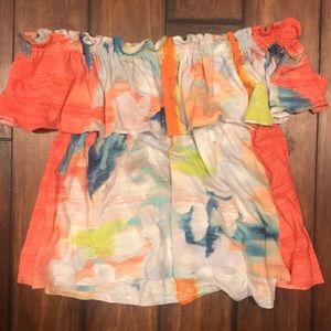 EUC Anthropologie Off The Shoulder XS Meadow Rue